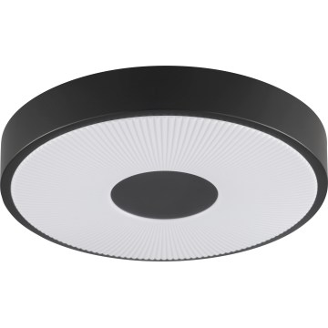 Brilliant - Plafonnier LED RAKIN LED/18W/230V Ø 33,5 cm noir