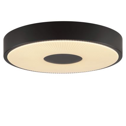 Brilliant - Plafonnier LED RAKIN LED/18W/230V Ø 33,5 cm noir