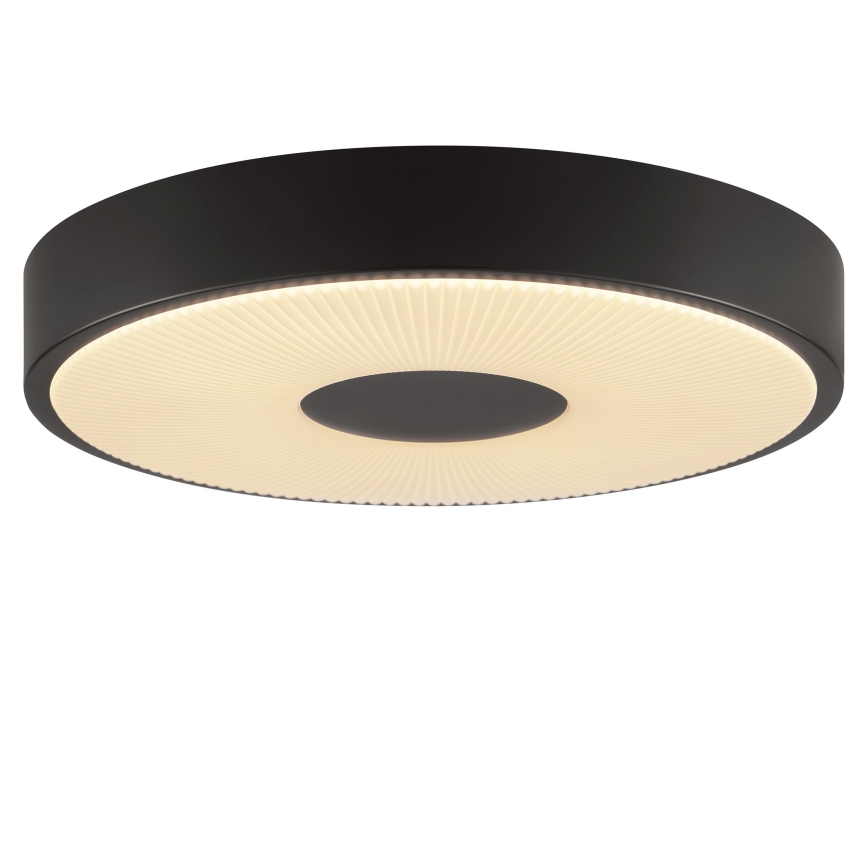 Brilliant - Plafonnier LED RAKIN LED/18W/230V Ø 33,5 cm noir