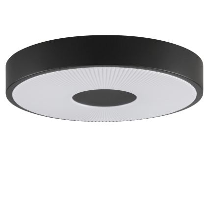 Brilliant - Plafonnier LED RAKIN LED/18W/230V Ø 33,5 cm noir