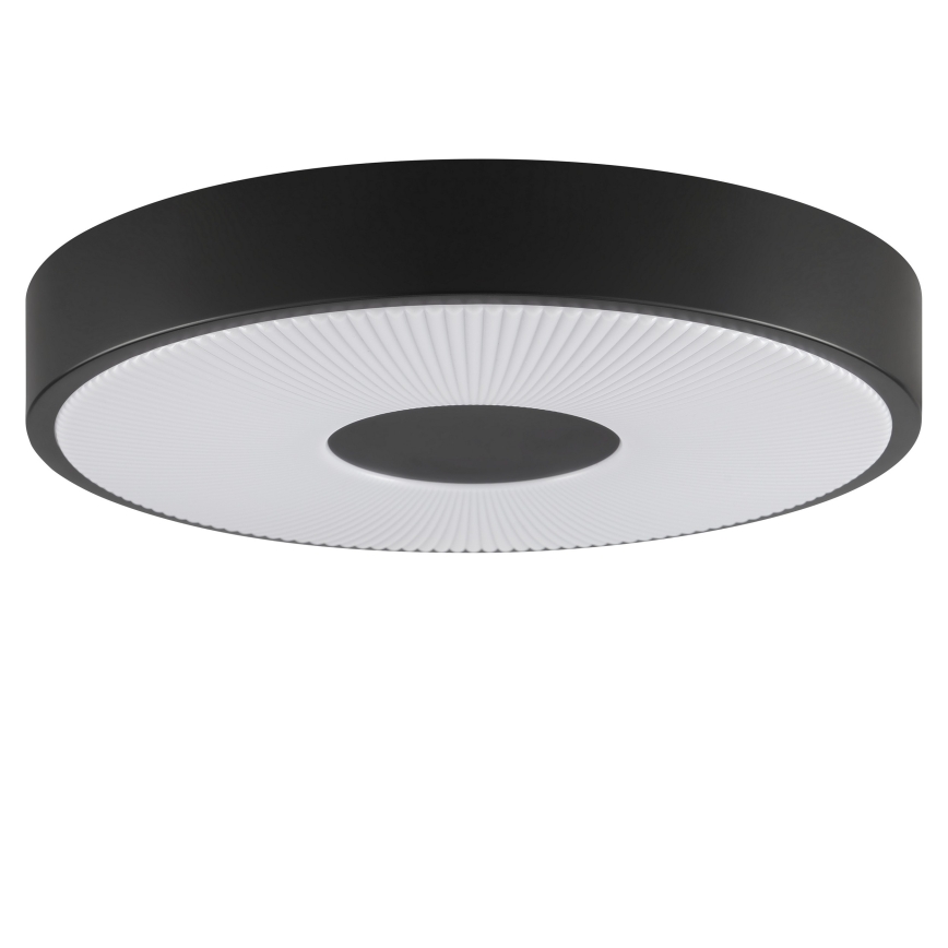 Brilliant - Plafonnier LED RAKIN LED/18W/230V Ø 33,5 cm noir