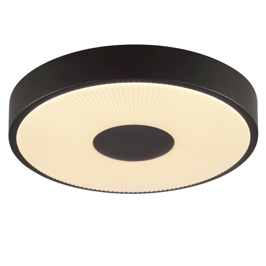 Brilliant - Plafonnier LED RAKIN LED/18W/230V Ø 33,5 cm noir