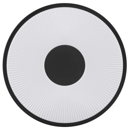 Brilliant - Plafonnier LED RAKIN LED/18W/230V Ø 33,5 cm noir