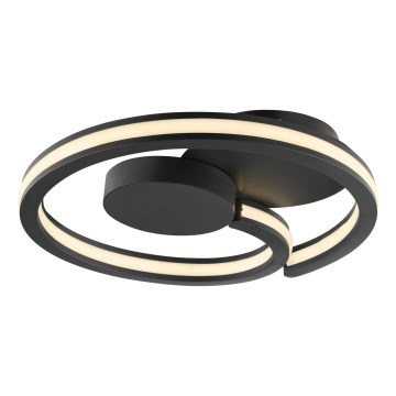 Brilliant - Plafonnier LED REVOLA LED/33W/230V 3000/4000/6500K Ø 40 cm noir