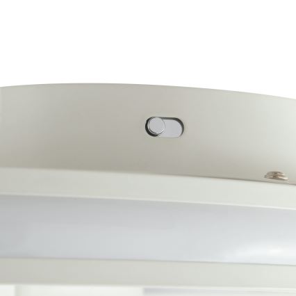 Brilliant - Plafonnier LED REVOLA 33 W / 230 V, 3000 / 4000 / 6500 K, Ø 40 cm, blanc