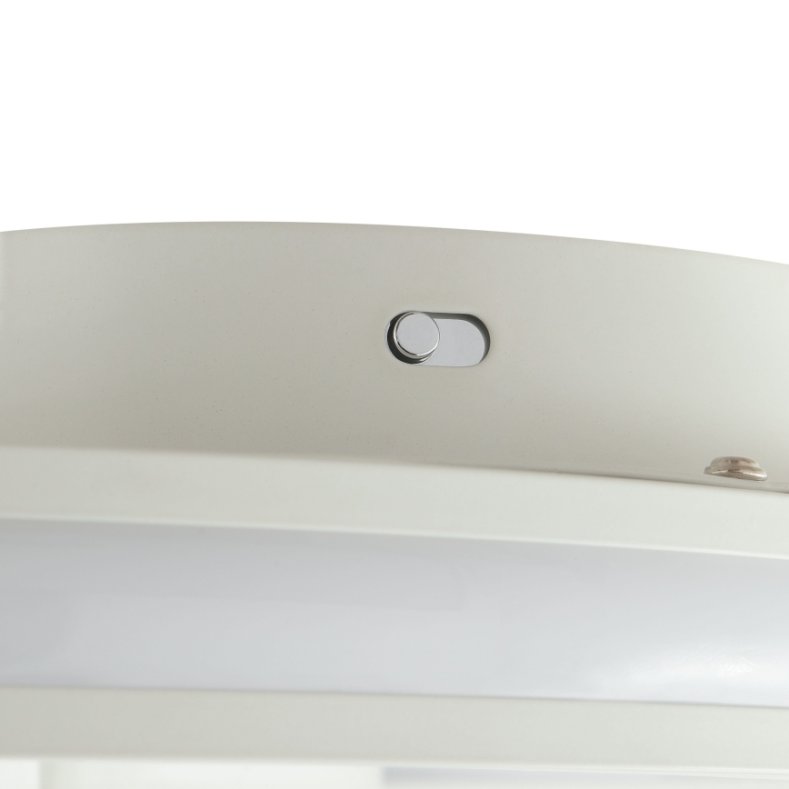Brilliant - Plafonnier LED REVOLA 33 W / 230 V, 3000 / 4000 / 6500 K, Ø 40 cm, blanc