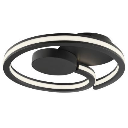 Brilliant - Plafonnier LED REVOLA LED/33W/230V 3000/4000/6500K Ø 40 cm noir