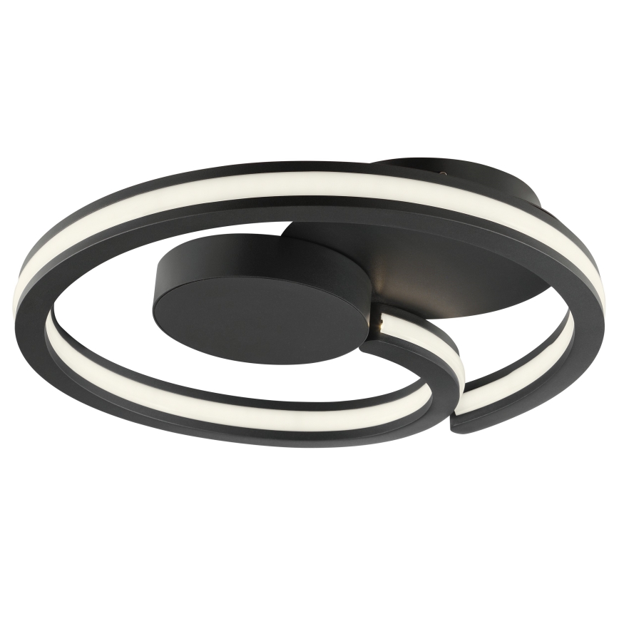 Brilliant - Plafonnier LED REVOLA LED/33W/230V 3000/4000/6500K Ø 40 cm noir