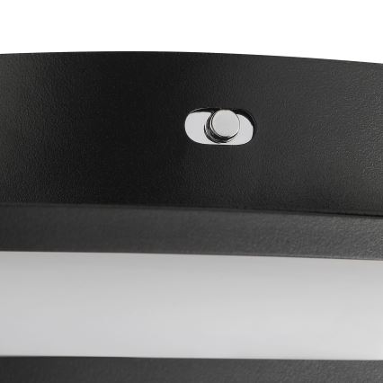 Brilliant - Plafonnier LED REVOLA LED/33W/230V 3000/4000/6500K Ø 40 cm noir
