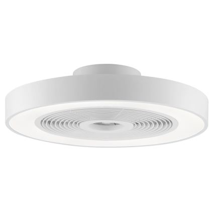 Brilliant - Plafonnier LED RGBW dimmable avec ventilateur CATANIA LED/37W/230V 2700-6500K Ø 48,6 cm blanc + télécommande