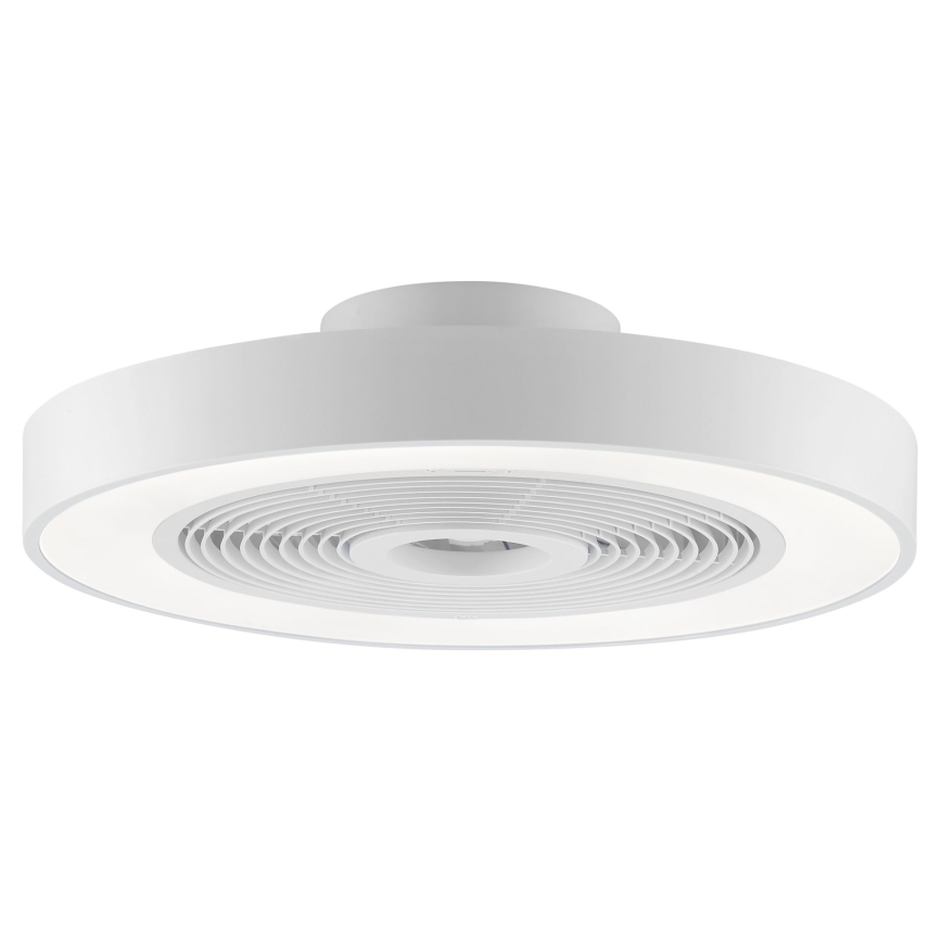 Brilliant - Plafonnier LED RGBW dimmable avec ventilateur CATANIA LED/37W/230V 2700-6500K Ø 48,6 cm blanc + télécommande