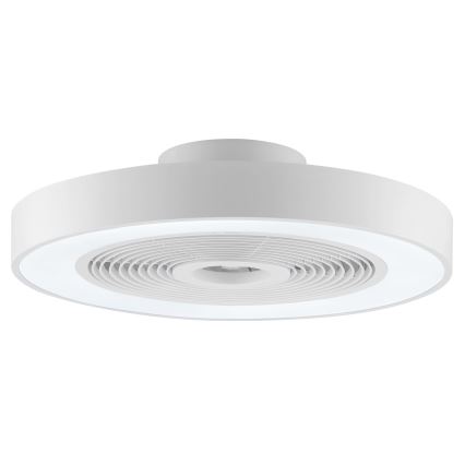 Brilliant - Plafonnier LED RGBW dimmable avec ventilateur CATANIA LED/37W/230V 2700-6500K Ø 48,6 cm blanc + télécommande