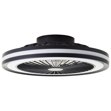 Brilliant - Plafonnier avec ventilateur PALMERO LED RGBW dimmable/40 W/230 V 2700–6500 K Ø 46,6 cm beige + télécommande