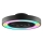 Brilliant - Plafonnier LED RGBW dimmable avec ventilateur CATANIA LED/37W/230V 2700–6500K Ø 48,6 cm noir + télécommande