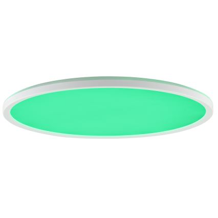 Brilliant - Plafonnier LED RGBW dimmable LUMARO LED/22W/230V 4000K Ø 42 cm blanc + télécommande