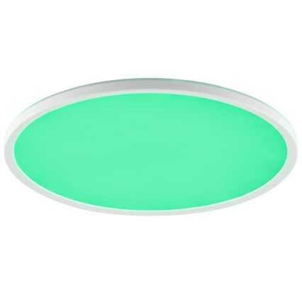 Brilliant - Plafonnier LED RGBW dimmable LUMARO LED/22W/230V 4000K Ø 42 cm blanc + télécommande