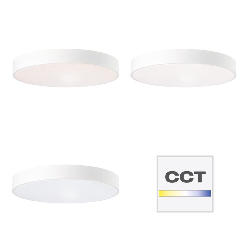 Brilliant - Plafonnier LED dimmable SLIMLINE LED/60W/230V 3000-6500K Ø 49 cm blanc + télécommande