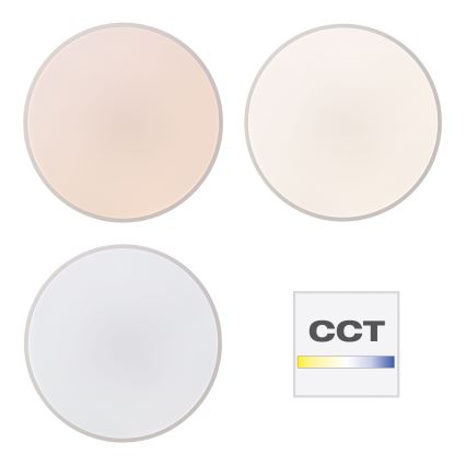Brilliant - Plafonnier LED dimmable SLIMLINE LED/60W/230V 3000-6500K Ø 49 cm blanc + télécommande