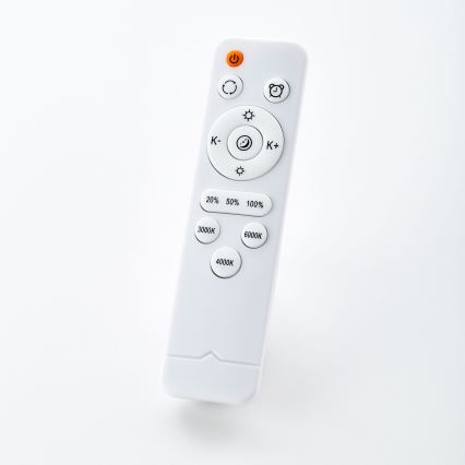 Brilliant - Plafonnier LED dimmable SLIMLINE LED/60W/230V 3000-6500K Ø 49 cm blanc + télécommande