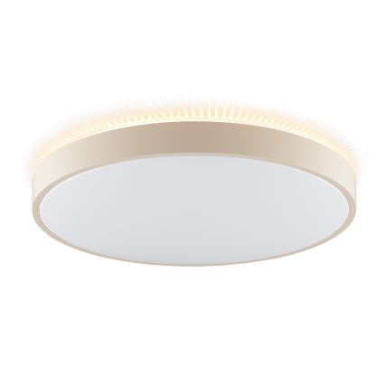 Brilliant - Plafonnier LED SOLISTRA, 36 W, 230 V, Ø 54 cm, beige