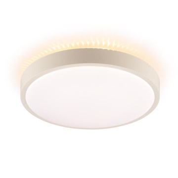 Brilliant - plafonnier LED SOLISTRA LED/18W/230V Ø 34,5 cm beige