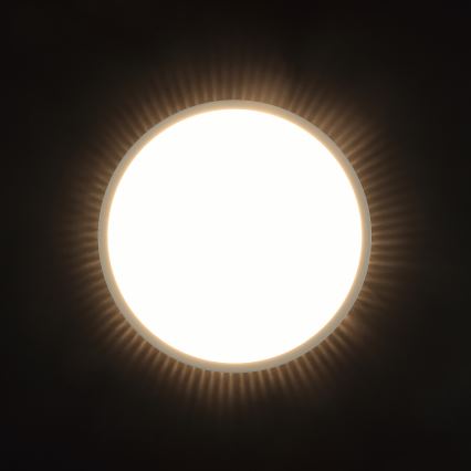 Brilliant - plafonnier LED SOLISTRA LED/18W/230V Ø 34,5 cm beige
