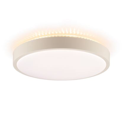 Brilliant - plafonnier LED SOLISTRA LED/18W/230V Ø 34,5 cm beige