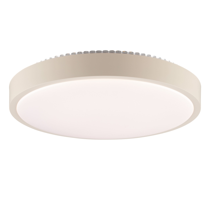 Brilliant - plafonnier LED SOLISTRA LED/18W/230V Ø 34,5 cm beige
