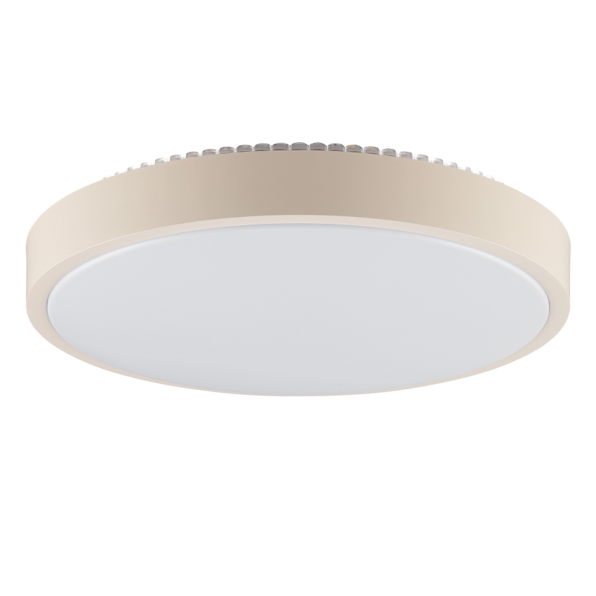 Brilliant - plafonnier LED SOLISTRA LED/18W/230V Ø 34,5 cm beige