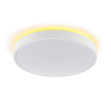 Brilliant - Plafonnier LED SOLISTRA LED/18W/230V Ø 34,5 cm blanc