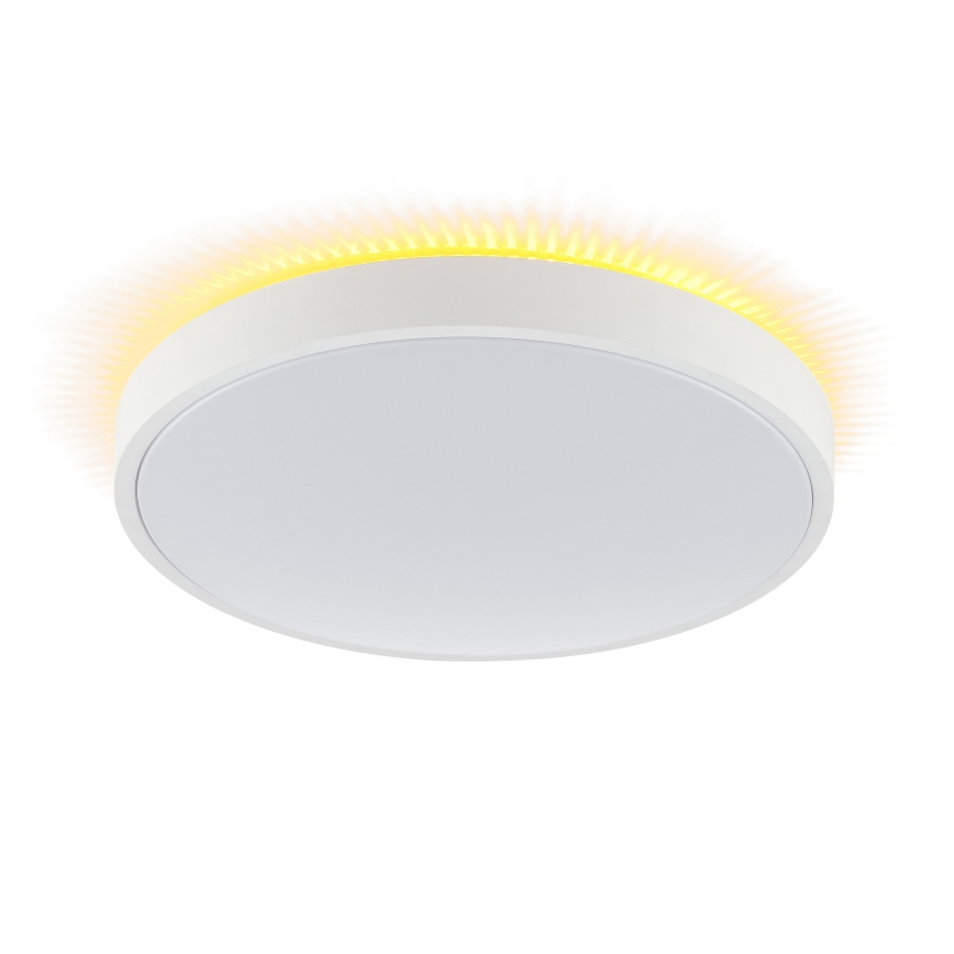 Brilliant - Plafonnier LED SOLISTRA LED/18W/230V Ø 34,5 cm blanc