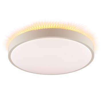 Brilliant - Plafonnier LED SOLISTRA LED/24W/230V Ø 44,5 cm beige