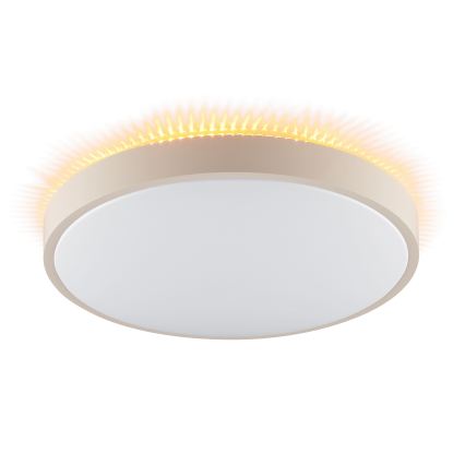 Brilliant - Plafonnier LED SOLISTRA LED/24W/230V Ø 44,5 cm beige