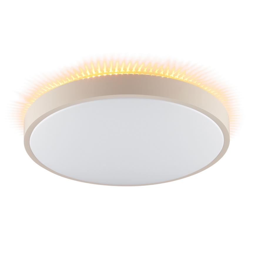 Brilliant - Plafonnier LED SOLISTRA LED/24W/230V Ø 44,5 cm beige