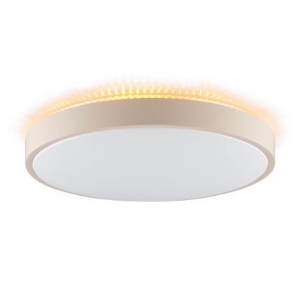 Brilliant - Plafonnier LED SOLISTRA LED/24W/230V Ø 44,5 cm beige