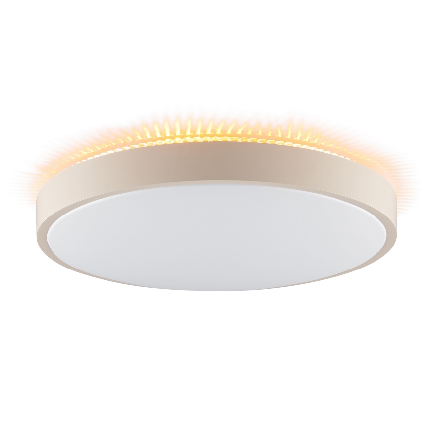 Brilliant - Plafonnier LED SOLISTRA LED/24W/230V Ø 44,5 cm beige