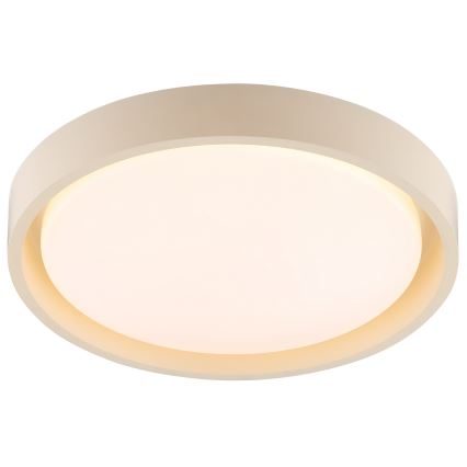 Brilliant - Plafonnier LED SONORA, 12 W, 230 V, 3000 K, Ø 31 cm, beige