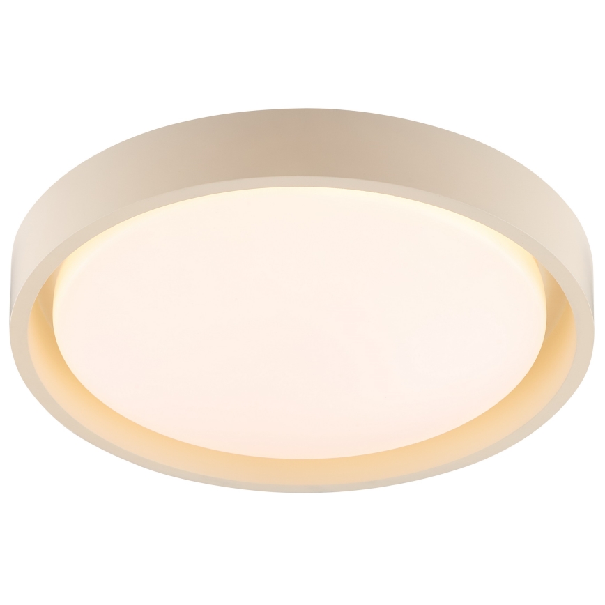 Brilliant - Plafonnier LED SONORA, 12 W, 230 V, 3000 K, Ø 31 cm, beige
