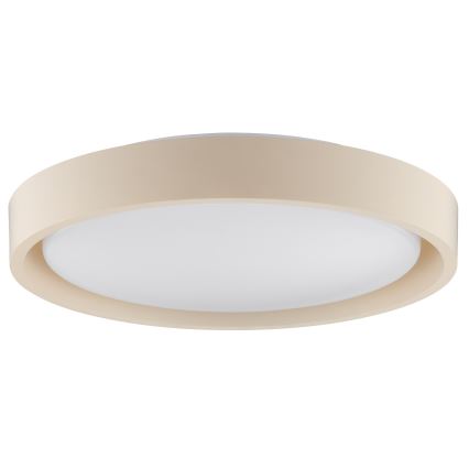 Brilliant - Plafonnier LED SONORA, 12 W, 230 V, 3000 K, Ø 31 cm, beige