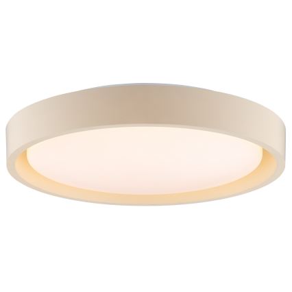 Brilliant - Plafonnier LED SONORA, 12 W, 230 V, 3000 K, Ø 31 cm, beige