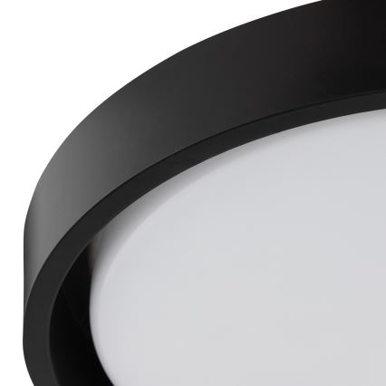 Brilliant - Plafonnier LED SONORA LED/12W/230V 3000K Ø 31 cm noir