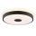 Brilliant - Plafonnier LED TAVIS LED/24W/230V Ø 44,5 cm noir