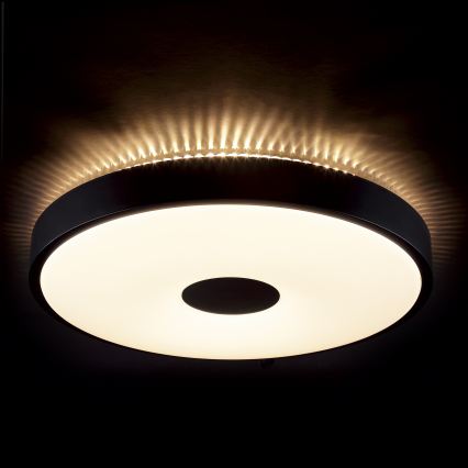 Brilliant - Plafonnier LED TAVIS LED/24W/230V Ø 44,5 cm noir