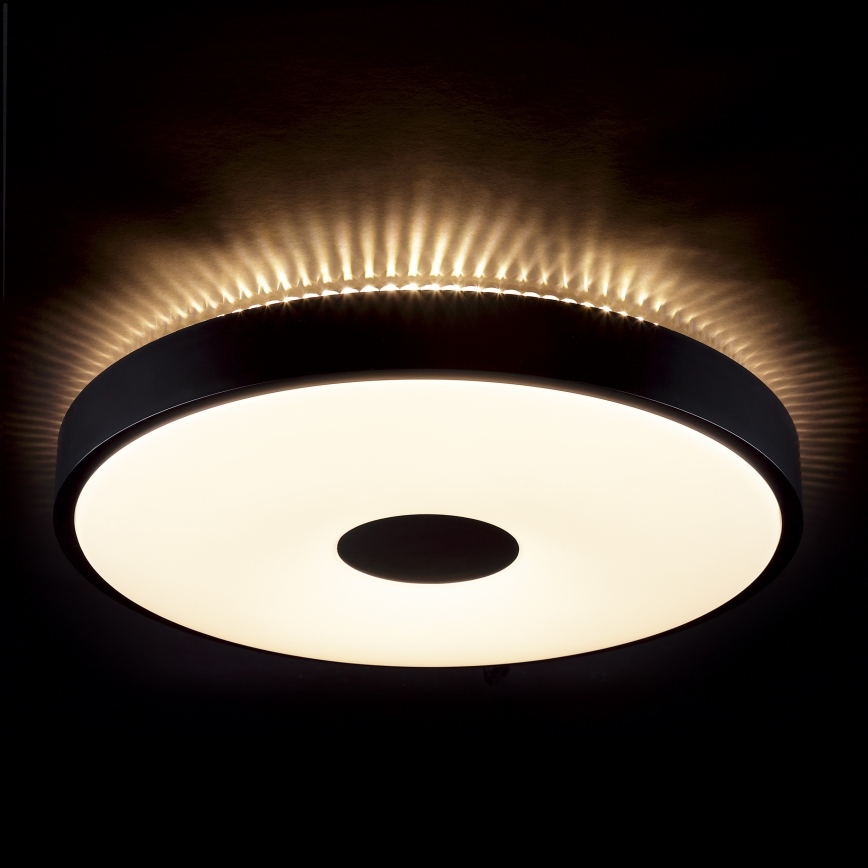 Brilliant - Plafonnier LED TAVIS LED/24W/230V Ø 44,5 cm noir