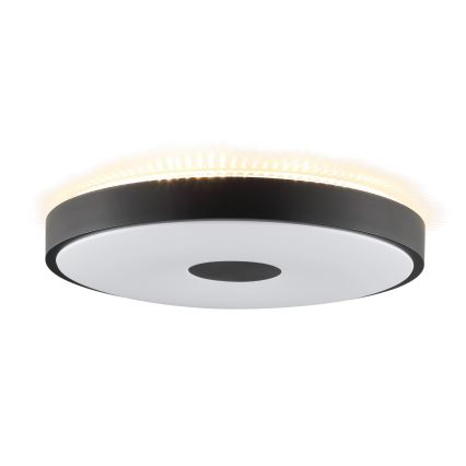 Brilliant - Plafonnier LED TAVIS LED/24W/230V Ø 44,5 cm noir