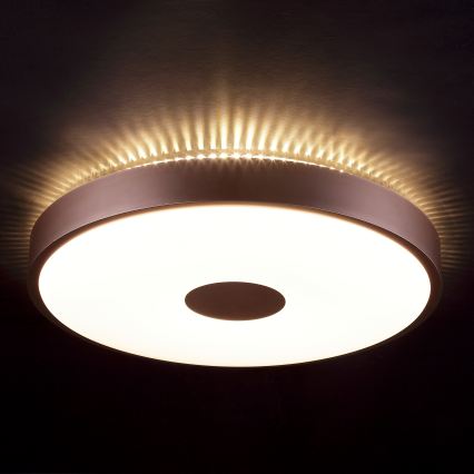 Brilliant - Plafonnier LED TAVIS LED/24W/230V Ø 44,5 cm or rose