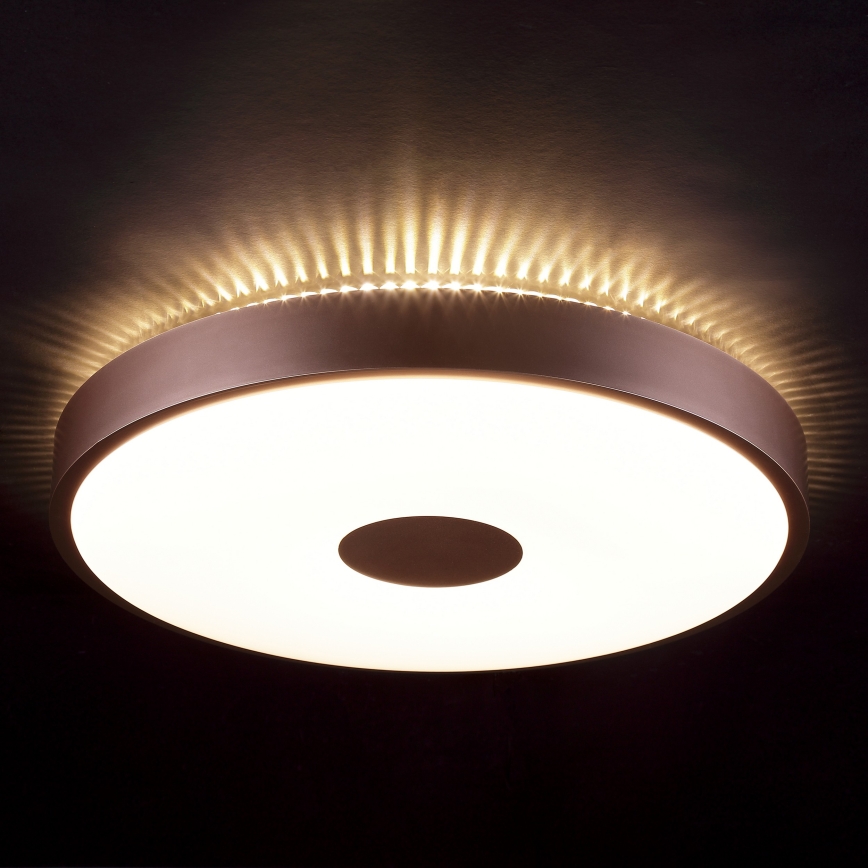 Brilliant - Plafonnier LED TAVIS LED/24W/230V Ø 44,5 cm or rose