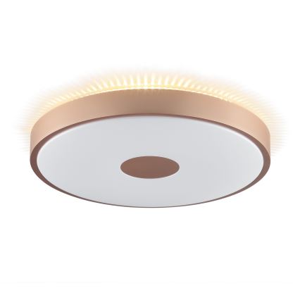 Brilliant - Plafonnier LED TAVIS LED/24W/230V Ø 44,5 cm or rose
