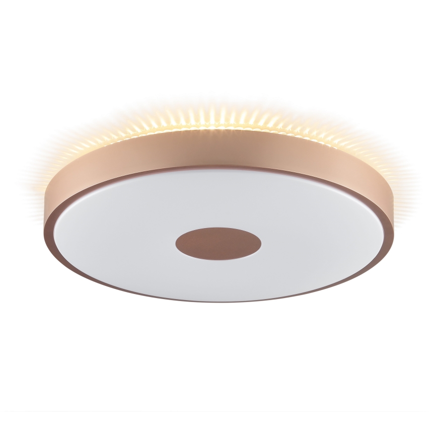 Brilliant - Plafonnier LED TAVIS LED/24W/230V Ø 44,5 cm or rose