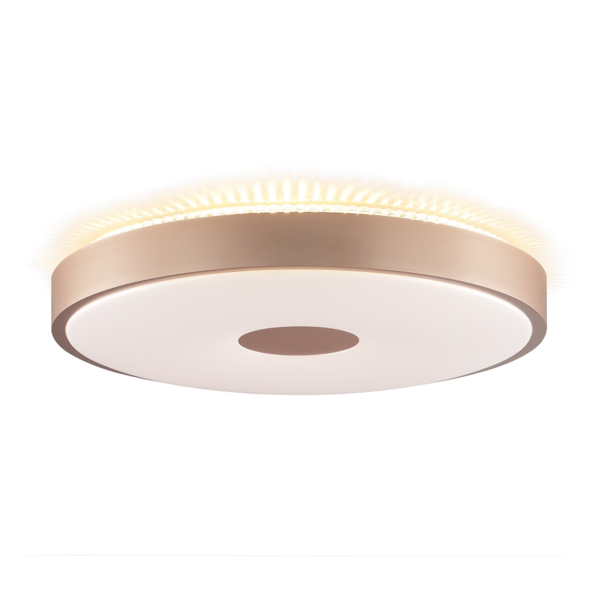 Brilliant - Plafonnier LED TAVIS LED/24W/230V Ø 44,5 cm or rose